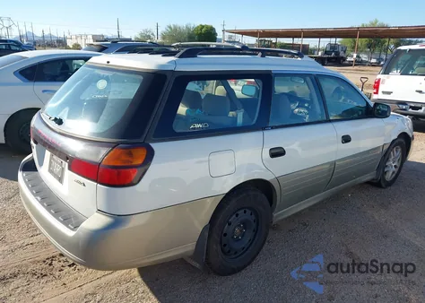 2001 Subaru Outback from USA, damaged, VIN 4S3BH665417637957